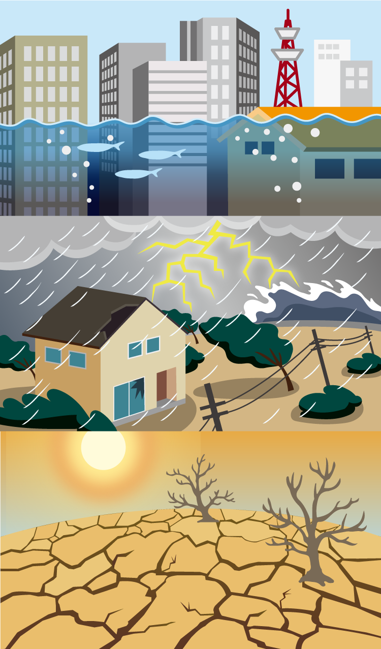 温室効果のメカニズム